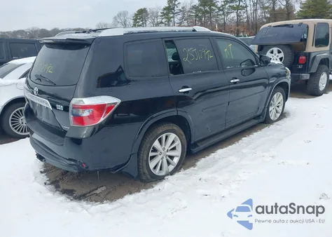 2010 Toyota Highlander Hybrid Limited V6 из США, поврежденный, VIN JTEJW3EH8A2041643